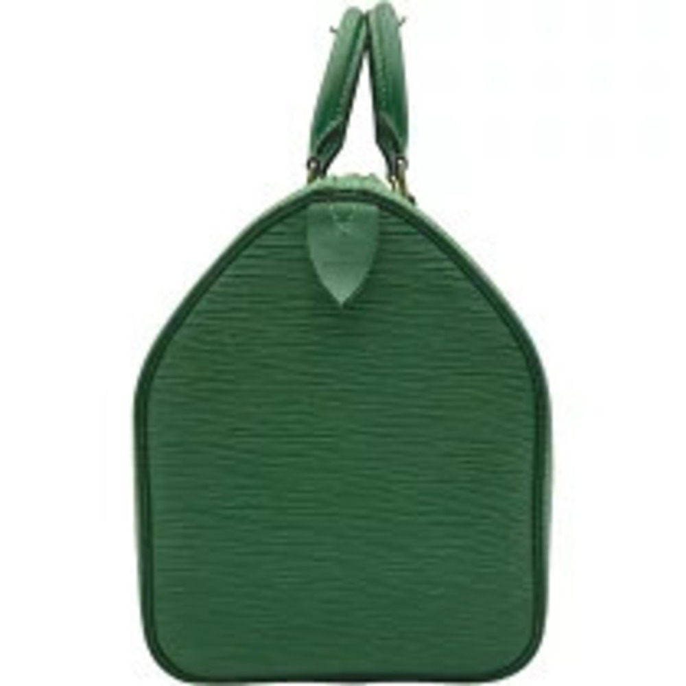 Louis Vuitton Epi Leather Speedy Borneo Green Handbag Green